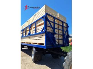 aanhangwagens Volledig nieuw opgebouwde kistenwagen (20/24 kisten!) 8,40 m