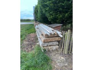 overkappingen en toebehoren Beton palen 3,5 meter