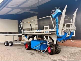 hoogwerkers en plukkoppers Boreco Galaxy hoogwerker incl kistentrailer