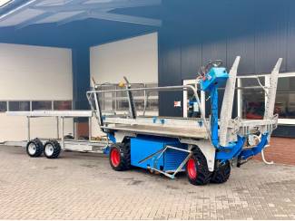 hoogwerkers en plukkoppers Boreco Galaxy hoogwerker incl kistentrailer