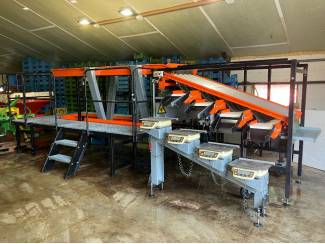 Sorteermachine kersen en pruimen (pruimen tot 88 mm)