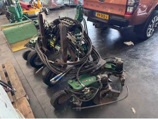 mechanische onkruidbestrijding Boomgaardschoffel + draadmaaiers en eigen pompgroep