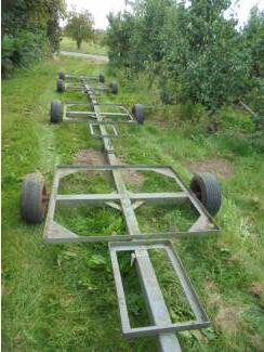 5 stuks pluk treinen