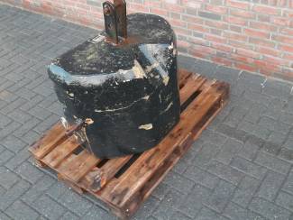 smalspoortractoren Gewichtenblok met Driepunt