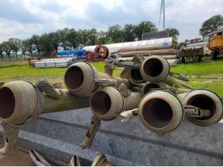 Partij Bauer 76 mm beregeningsbuizen met hulpstukken