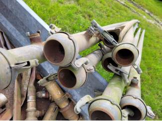 beregening en toebehoren Partij Bauer 76 mm beregeningsbuizen met hulpstukken