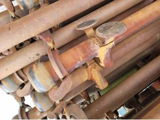beregening en toebehoren Partij Bauer 76 mm beregeningsbuizen met hulpstukken
