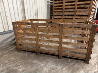 Palletboxen zachtfruitplanten houten kisten