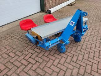 Diverse machines 2 rij schijven plantmachine