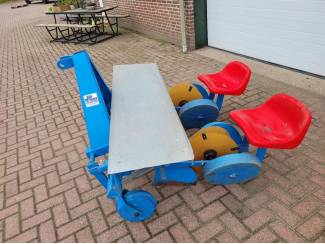 Diverse machines 2 rij schijven plantmachine