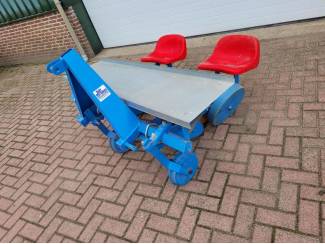 Diverse machines 2 rij schijven plantmachine