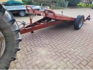smalspoortractoren Francini oprijwagen / oprijkar