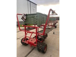 hoogwerkers en plukkoppers 2 bijna identieke veelzijdige hoogwerkers met Honda GX 270 motor