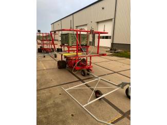 hoogwerkers en plukkoppers 2 bijna identieke veelzijdige hoogwerkers met Honda GX 270 motor