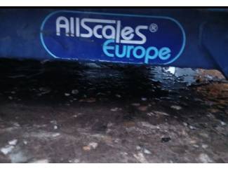 weegschalen Vloer weegschaal