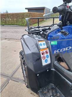 smalspoortractoren Yamaha Kodiak 700cc