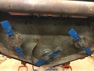 cirkelmaaiers Perfect 155 cm brede frontmaaier, achtermaaier