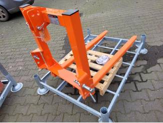 pluktreintractoren Palletdrager 1000 kg met verstelbare lepels