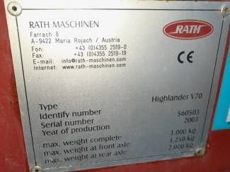 spuitmachines en toebehoren Portaaltractor 4WD + Werktuigen