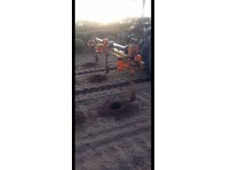 boompalen en toebehoren Grondboormachine 3-rijer voor Tractor