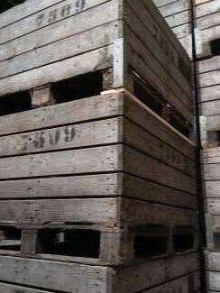 voorraadkisten Te koop gebruikte fruitkisten 1,00 x 1,20 x 0,75