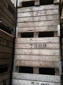 voorraadkisten Te koop gebruikte fruitkisten 1,00 x 1,20 x 0,75