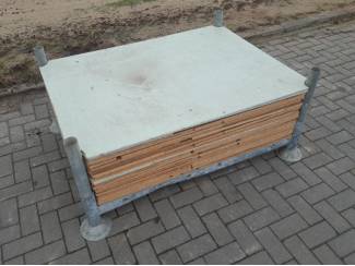 boompalen en toebehoren Verzinkte Stapelrekken + Insteekbuizen