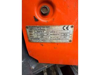 smalspoortractoren Kubota KX16-4