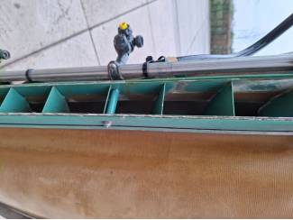 drie rijer spuit Munckhof 3 rijen spuit