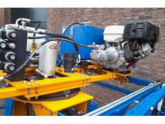 wortelsnijder Kluitsteek & Snoeimachine Combi met Machinedrager