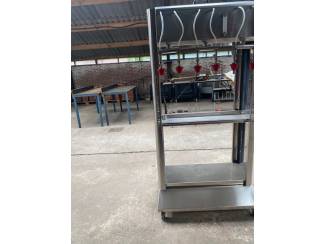 sapmachines en toebehoren Profruit Flessenvuller met 6 vulkoppen