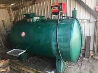 EnergyTank CDWI 2600L diameter 1250+Cube Brandstoftank dieseltank