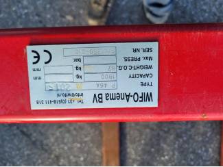 hefmast Wifo palletdrager 1800 kg