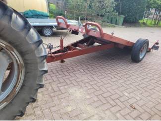 smalspoortractoren Francini oprijwagen