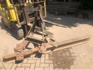 wortelsnijder Zelf bouw grond schuif in de drie punt hefinrichting