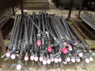 beregening en toebehoren Gebruikte stand pijpen met sproeier