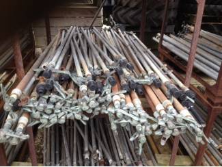 beregening en toebehoren Gebruikte stand pijpen met sproeier