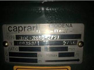 beregening en toebehoren Vrij aseind waterpomp Caprari pomp MEC-MR80/2A