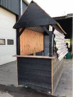 plukmanden plukslede pluktrappen Verkoopstalletje, kraam.