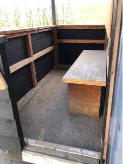 plukmanden plukslede pluktrappen Verkoopstalletje, kraam.