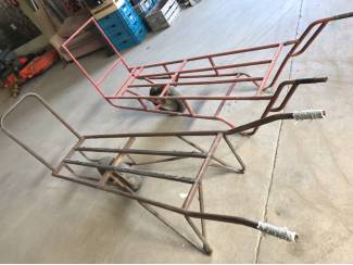 voorraadkisten kwekerijkruiwagen, platte kruiwagen