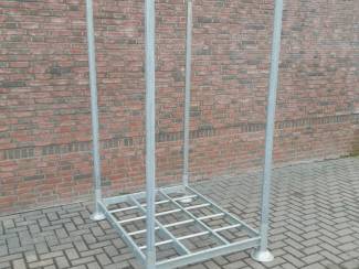 boompalen en toebehoren Verzinkte Stapelrekken + Insteekbuizen