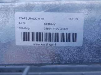 stellingen Grote Verzinkte Stapelrekken + Insteekbuizen