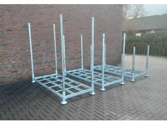 stellingen Grote Verzinkte Stapelrekken + Insteekbuizen