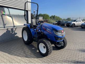 smalspoortractoren Iseki TLE 3410 hydrostaat aandrijving met Gallaxy Pro banden