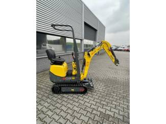 Rooimachine Wacker Neuson 803 minigraver met snelwissel en 3 bakken