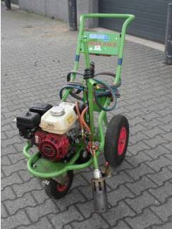 mechanische onkruidbestrijding WeedControl Air Trolly Pack onkruidbrander