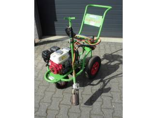 mechanische onkruidbestrijding WeedControl Air Trolly Pack onkruidbrander