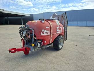 spuitmachines en toebehoren Wanner boomgaardspuit 1500L