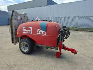 spuitmachines en toebehoren Wanner boomgaardspuit 1500L